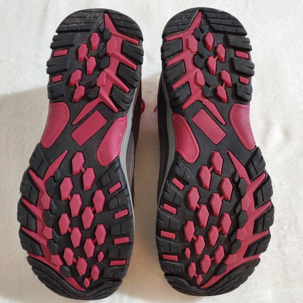 Bearpaw Hiking Shoes Pink & Grey Walking Hiker Activewear Women's Size 10 - Picture 6 of 11